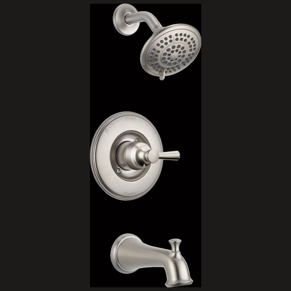 Delta Linden Monitor 14 Series Tradtional Tub & Shower Trim T14493-SS - main
